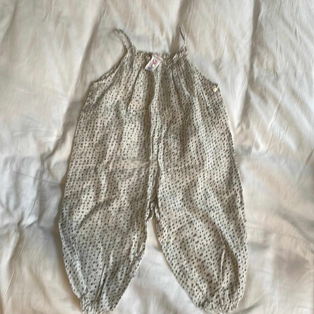 Bonpoint - Linen Romper - 18 months
